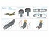 Quinta Studio QD48632 L-39C 3D-Printed & coloured Interior on decal paper (Special Hobby) 1/48
